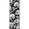 2.5" x 20ft. Black & White Wired Skeleton Head Ribbon by Celebrate It® Halloween
